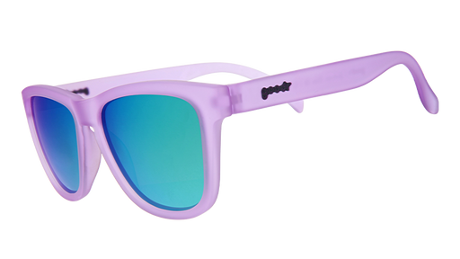 Lilac It like That | lavendelfarbene Sonnenbrille mit grünen Gläsern| OG goodr sunglasses