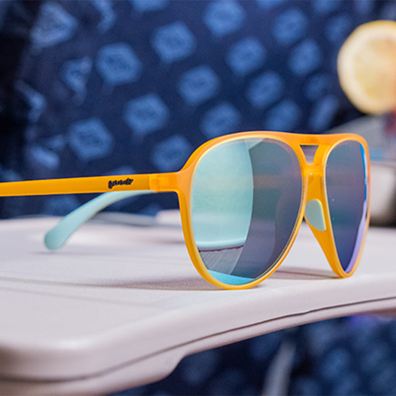 Cheesy Flight Attendant-MACH Gs-RUN goodr-4-goodr Sonnenbrille