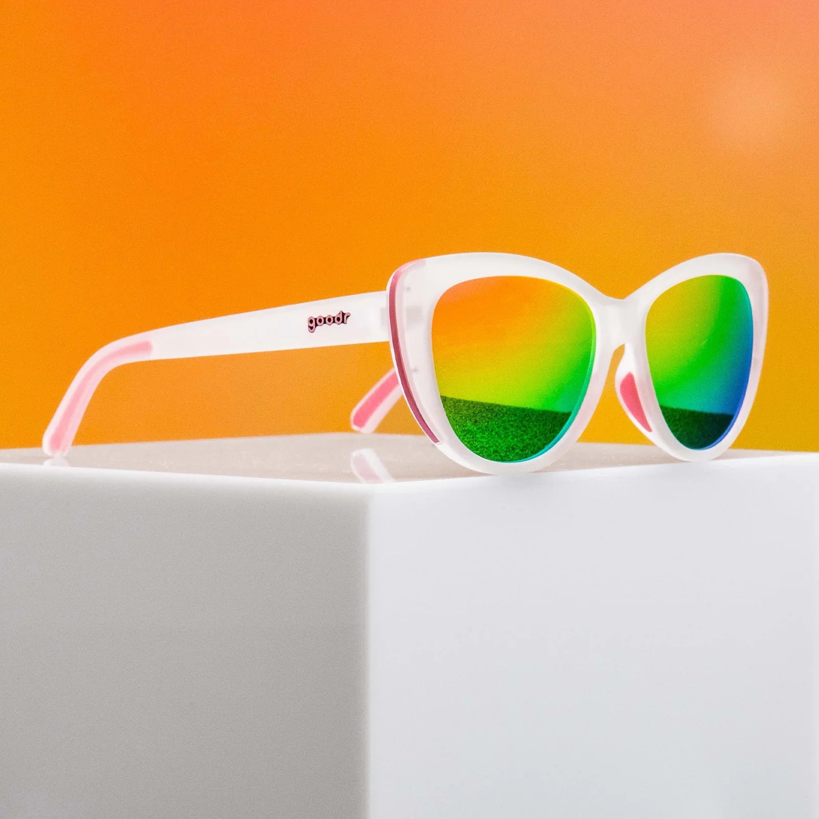 Regenbogen Runway bereit