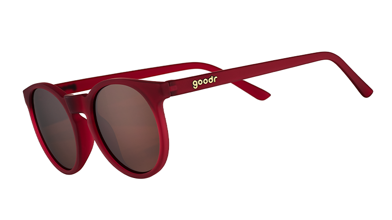 Ich trage Burgunder?-Circle Gs-GOLF goodr-1-goodr Sonnenbrille